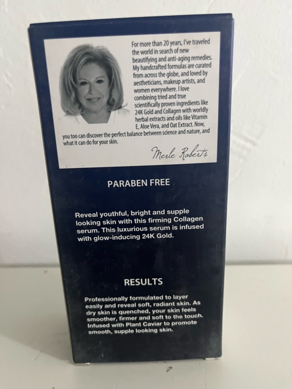 Merle Roberts Perfectionist 24K Gold & Collagen Firming Serum - Gold - Picture 6 of 7